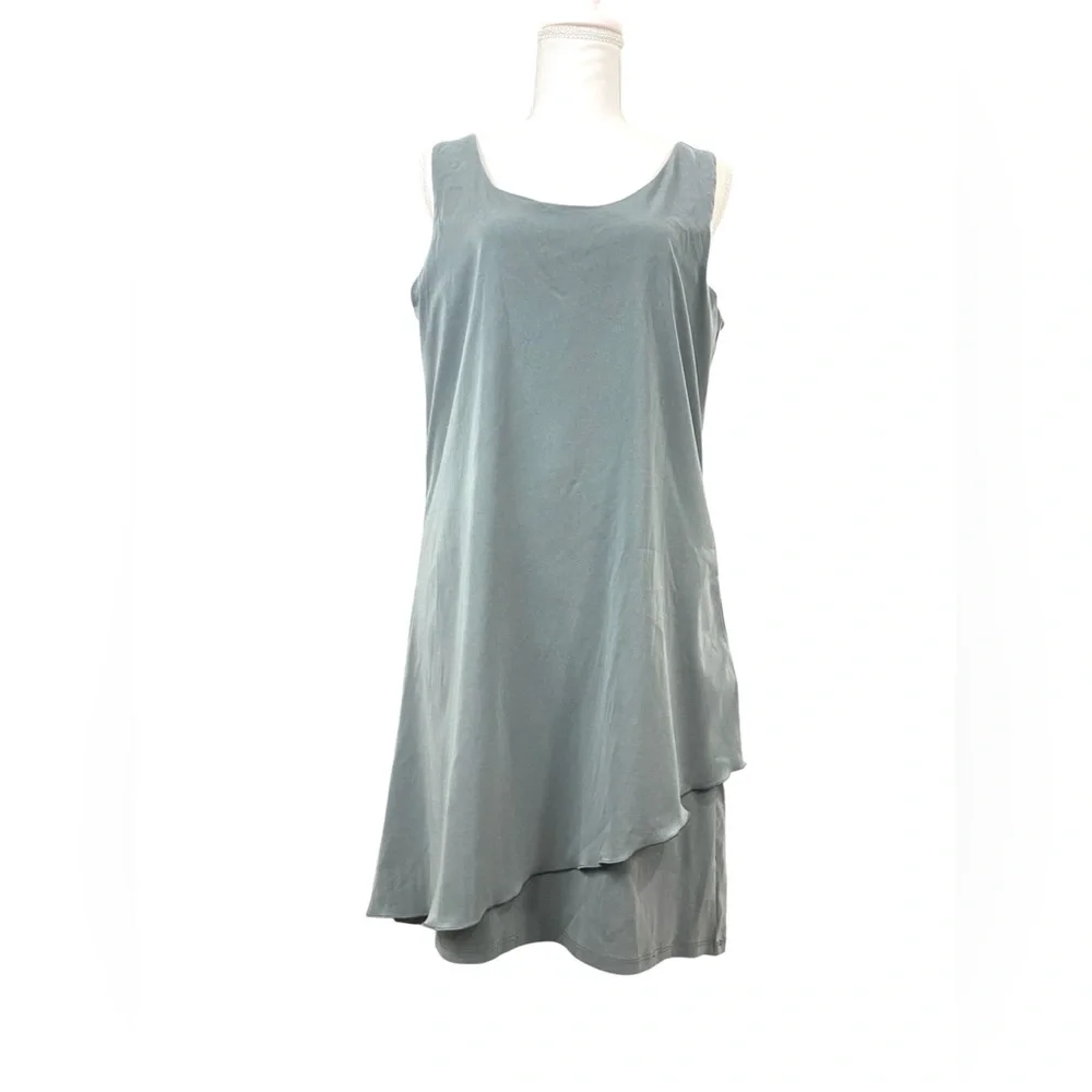 Toad & Co Whirlwind‎ Storm Grey Mallorca Athletic Layered Tank Dress UPF 40+ - Picture 3 of 15